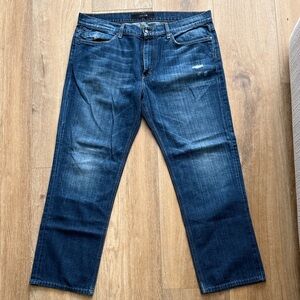 Joe's Jeans Dark Blue Straight Leg Denim